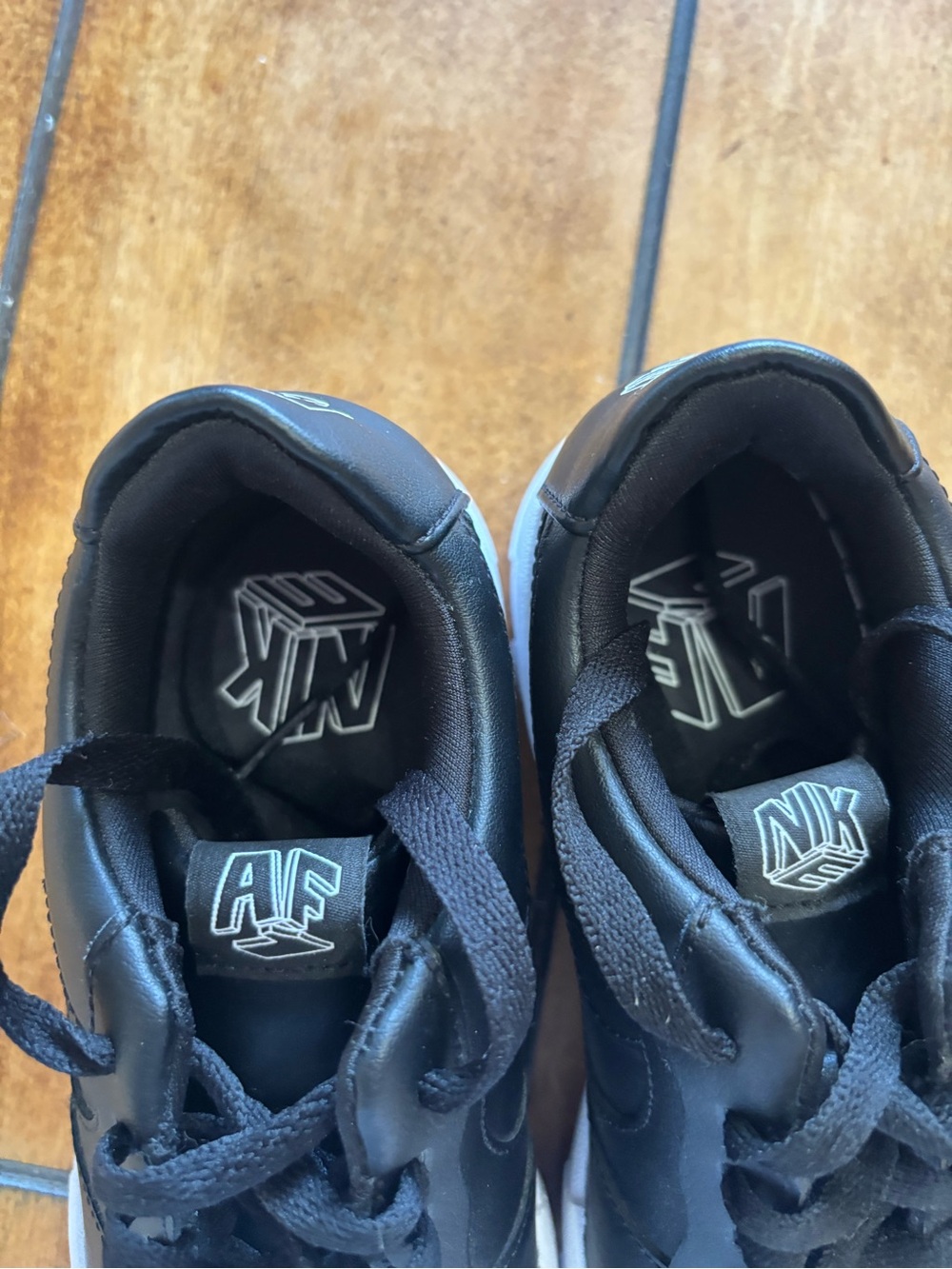 Nike Air Force 1 Low Pixel Black White CK6649-001 - Picture 6 of 7